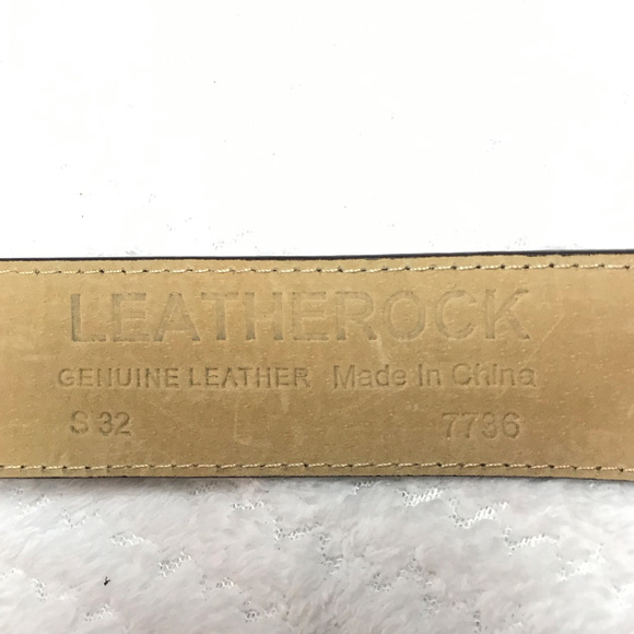New Leatherock leather Crystal Victoria Belt - Picture 5 of 7
